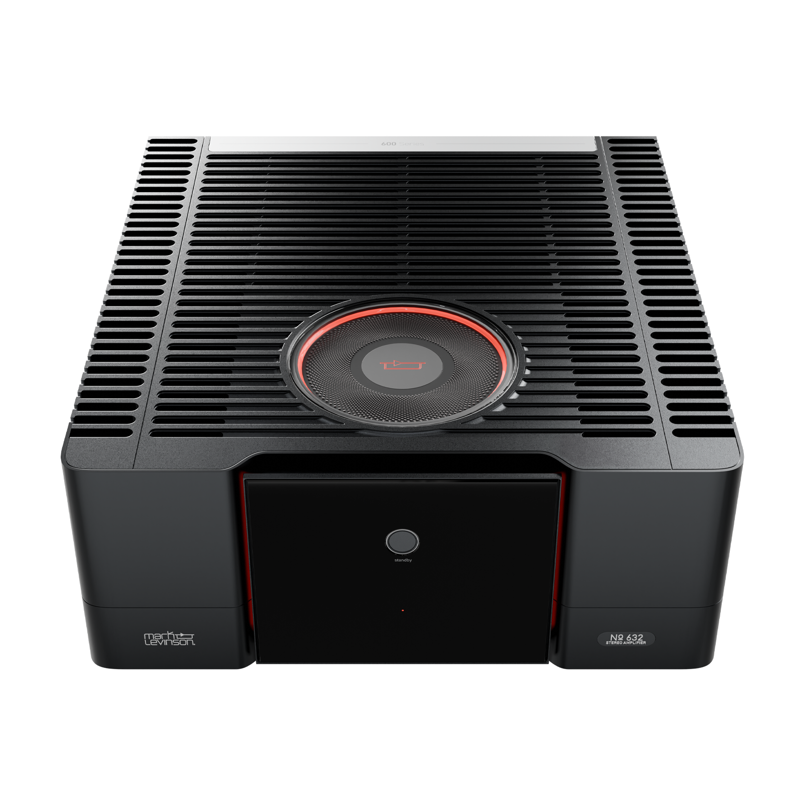 № 632 - Black - Dual-Monaural Amplifier - Top