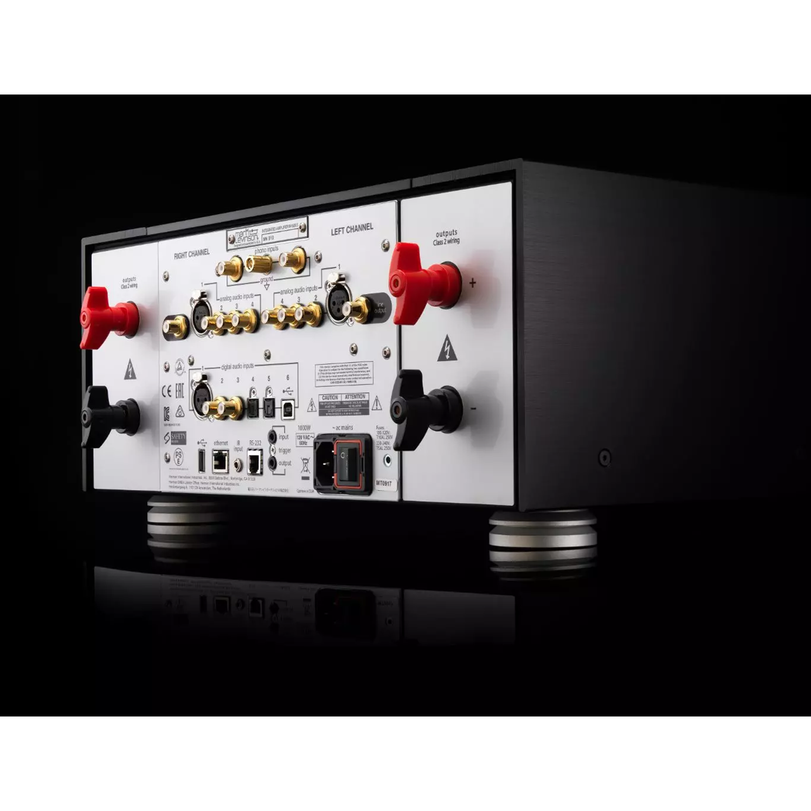 N&ordm;585.5 - Black - Fully Discrete Integrated Amplifier with Class A Pure Phono Stage - Detailshot 7